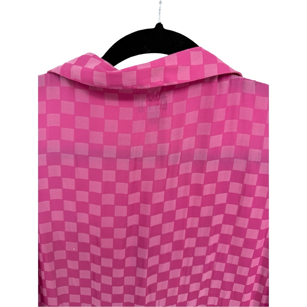 GapBody Pink Checker Long Sleeve - Picture 10 of 10